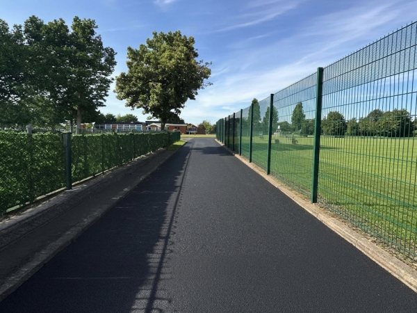 Playground resurfacing for Liverpool Bluecoat School